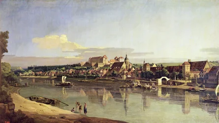 View of Pirna from the Right Bank of the Elbe, c.1753